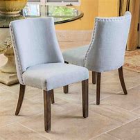Image result for Fabric Dining Chairs