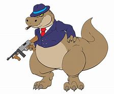 Image result for Gangster Dinosaur