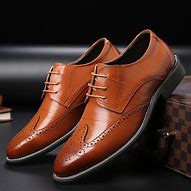 Image result for Casual Leather Men's Dress Shoes