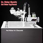 Image result for WRAS Approved Instant Hot Water Tap Bathroom