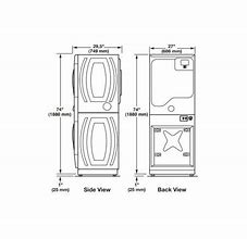 Image result for Apartment Size Washer Dryer Combo Electric