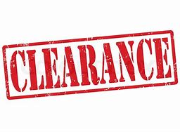 Image result for Clearance Stamp