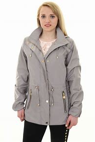 Image result for Ladies Lightweight Hooded Rain Jacket