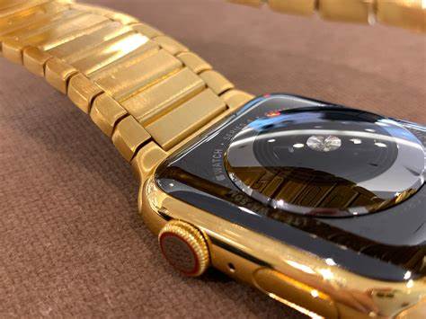 24K Gold Link Apple Watch Series 4