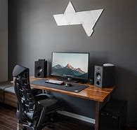 Image result for Dark Wood Desk Modern