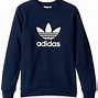Image result for White Adidas Crewneck Sweater
