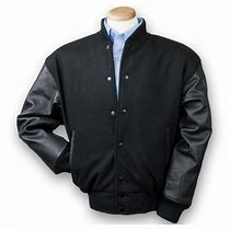 Image result for Leather Varsity Jacket