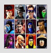 Image result for Original Mortal Kombat 2 Characters