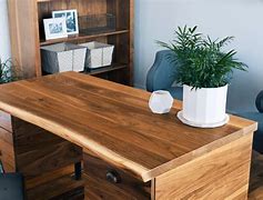 Image result for Mid Century Office Desk Wood