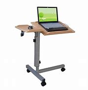 Image result for Contempory Computer Desk with Wheels