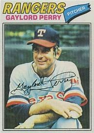 Image result for Gaylord Perry Baseball Card