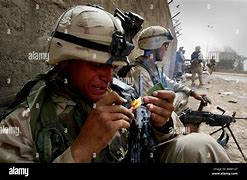 Image result for Marine Infantry with Tank Iraq