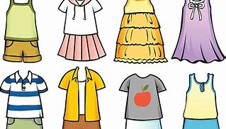 Image result for Summer Clothing Cartoon