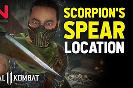 Image result for Mortal Kombat Scorpion Spear Side Ways