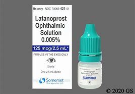 Image result for Latanoprost (Generic Xalatan) .005% Solution (1-3 Bottles)