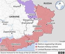 Image result for Map of the Ukraine Russian War