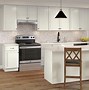 Image result for Home Depot White Kitchen Cabinets with Island