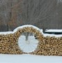 Image result for Wood Log Fence