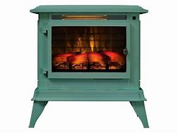 Image result for duraflame dfi-550-22 freestanding infrared quartz fireplace stove with remote control 1500w, black