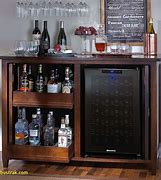 Image result for Home Bar with Fridge