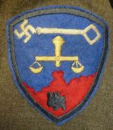 Image result for Nuremberg Trial Guard Arm Patch