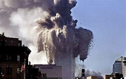 Image result for pic of twin towers collapsing 9/11