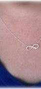Image result for Jjshouse Custom 18K Rose Gold Plated Silver Infinity Family Five Name Necklace Infinity Name Necklace With Heart - Birthday Gifts Mother's Day Gifts