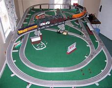 Image result for O Scale Fastrack Train Layout