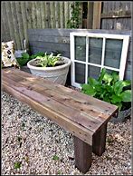 Image result for DIY Garden Bench
