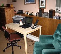 Image result for Black and Gray Computer Desk