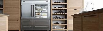 Image result for Narrow Refrigerator Freezer with Ice Maker