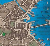 Image result for Boston Map 1776