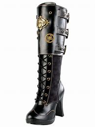 Image result for Gothic Knee High Boots