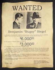 Image result for Gangster Wanted Posters Real