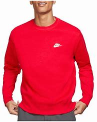 Image result for Red Nike Crew Neck Women's