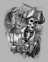 Image result for Pirate Ship Tattoo Drawing