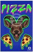 Image result for A Goat Eating Pizza