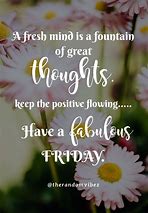 Image result for Famous for the Day Thoughts for Friday