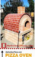 Image result for Outdoor Pizza Oven Plans