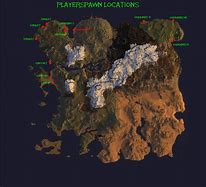Image result for Ark Ragnarok Dino Map