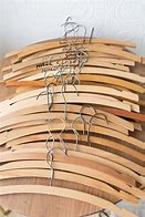 Image result for wood t shirt hangers