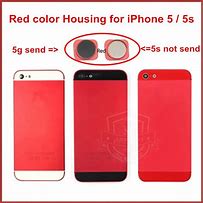 Image result for iPhone 5 Back Housing Red
