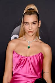 Image result for Dua Lipa Pink Suit