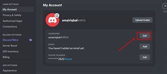 Image result for How to Change My Username in Discord
