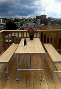 Image result for Rustic Outdoor Patio Tables