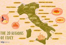 Image result for Regions of Italy Subdivisions