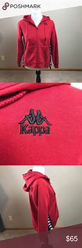 Image result for Kappa Red and White Hoodie