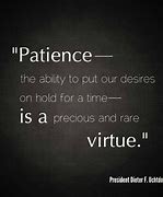 Image result for Who Said Patience Is a Virtue