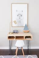 Image result for Homemade Wooden Kids Desk