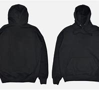 Image result for Blank Black Hoodie Front and Back